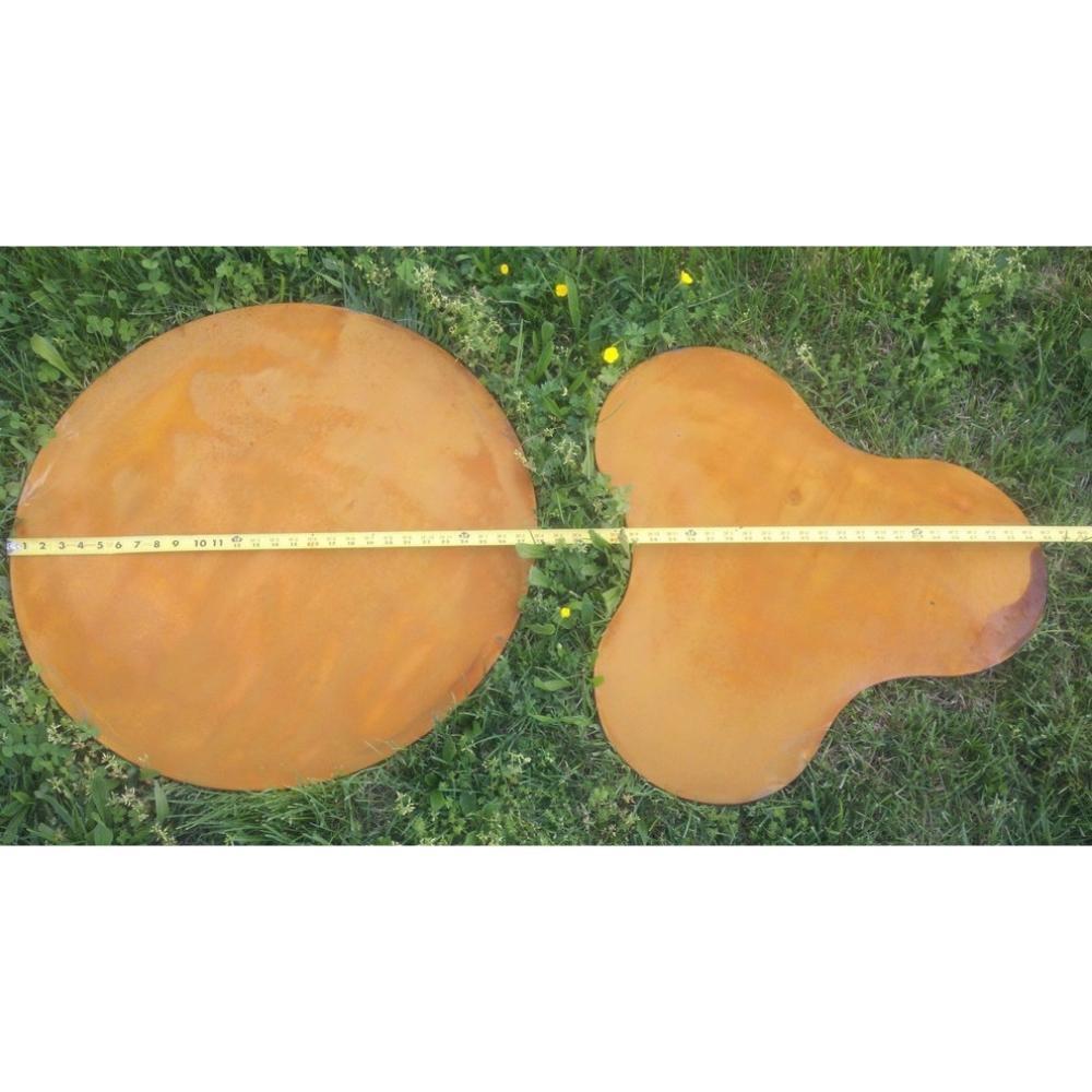 Heavy Duty Fire Pit Art Base Plate for Nepal Fire Bowl - Durable Outdoor Fireplace Accessory for Patio, Garden, and Backyard Camping