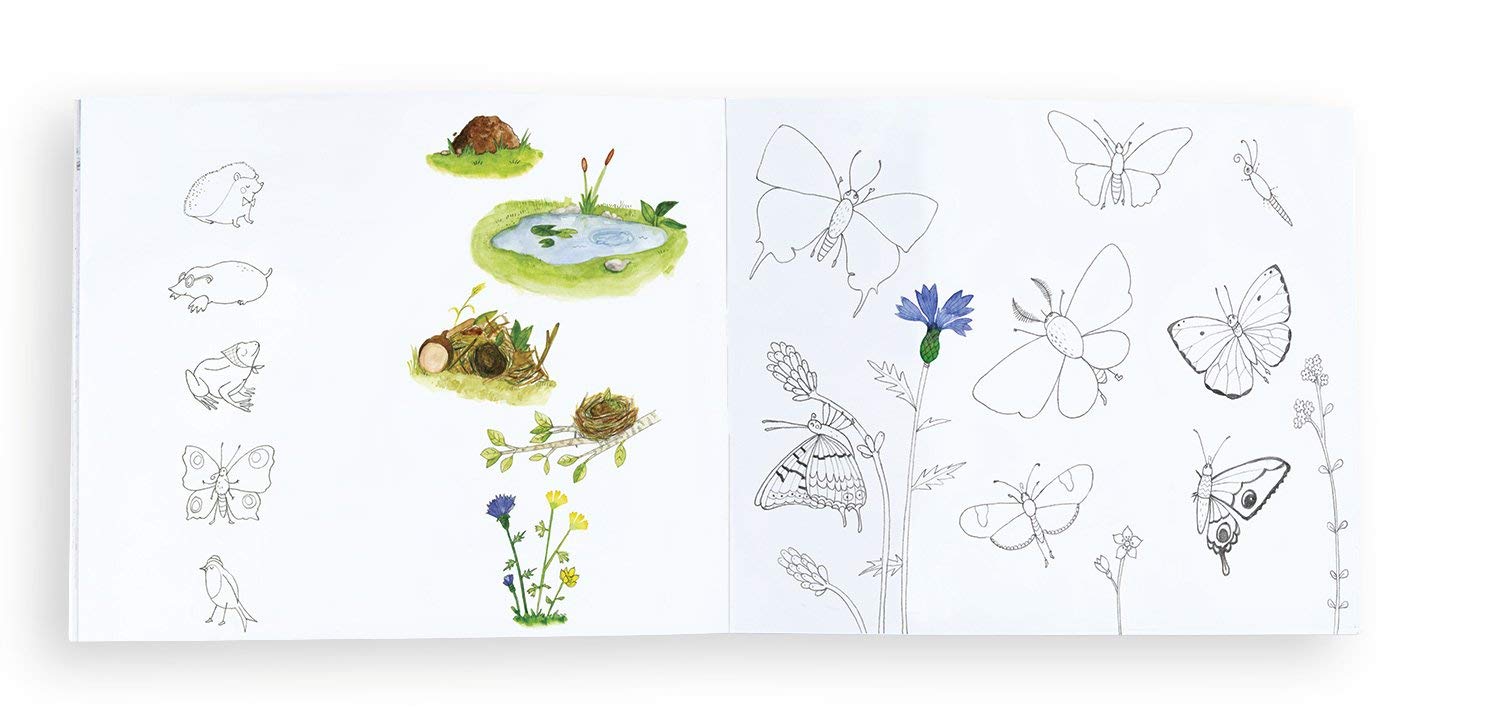 Le Jardin Activity Book for Kids - Creative & Educational Coloring Pages - Perfect for Travel, Home & Classroom Learning Activities