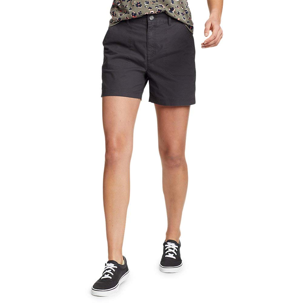 Eddie Bauer Women's Adventurer Stretch Ripstop Shorts - Lightweight Quick-Dry Hiking Shorts for Outdoor Adventures, Travel & Casual Wear