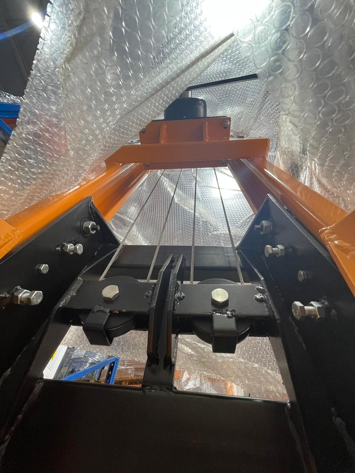 Aiko 1 Ton 1.5M Electric Winch Stacker - Heavy Duty Warehouse Hoist | PT WS100 Model | Perfect for Lifting & Moving Pallets in Warehouses, Factories & Workshops