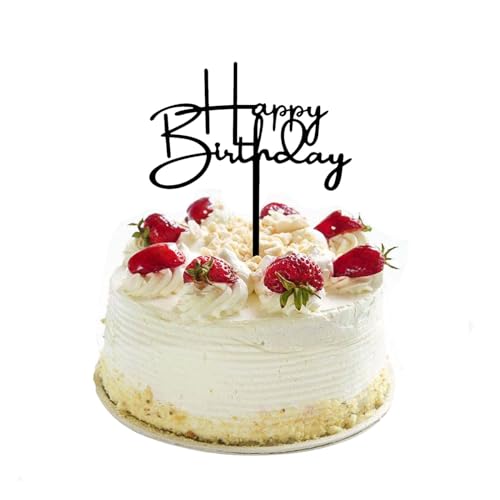 Black Cake Topper 5