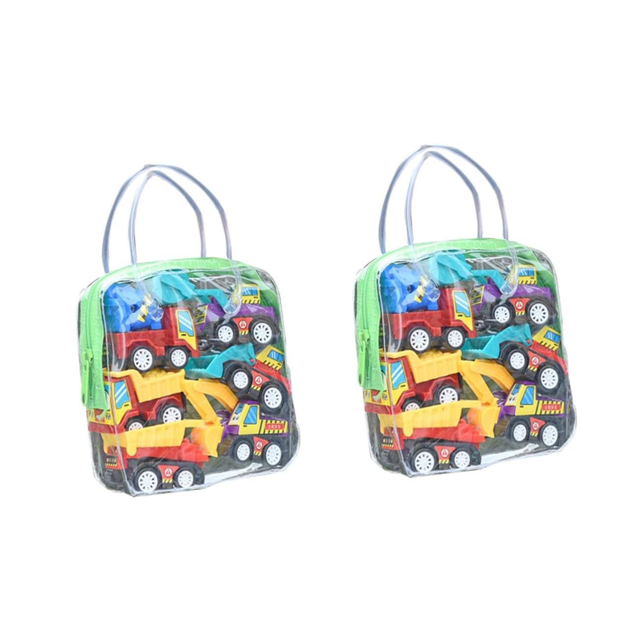 **Abaodam 12-Piece Kids Toy Truck Set - Educational Off-Road Vehicles, Inertia Excavator & Mini Cars for Boys & Girls - Perfect for Indoor Play, Birthday Gifts & Learning Activities**