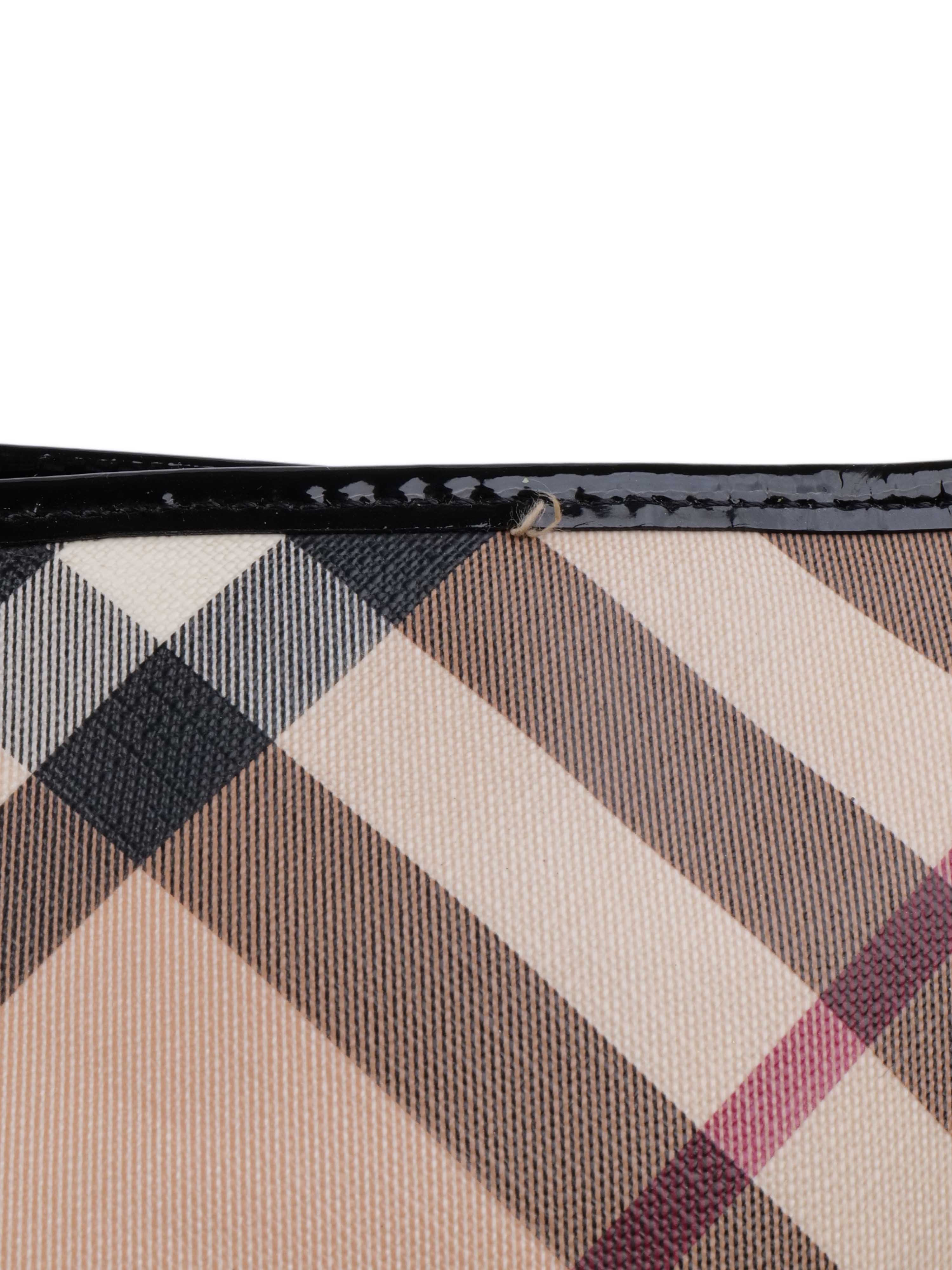Burberry Haymarket Check Shoulder Tote Bag - Luxury Designer Handbag for Women | Perfect for Work, Travel & Everyday Use