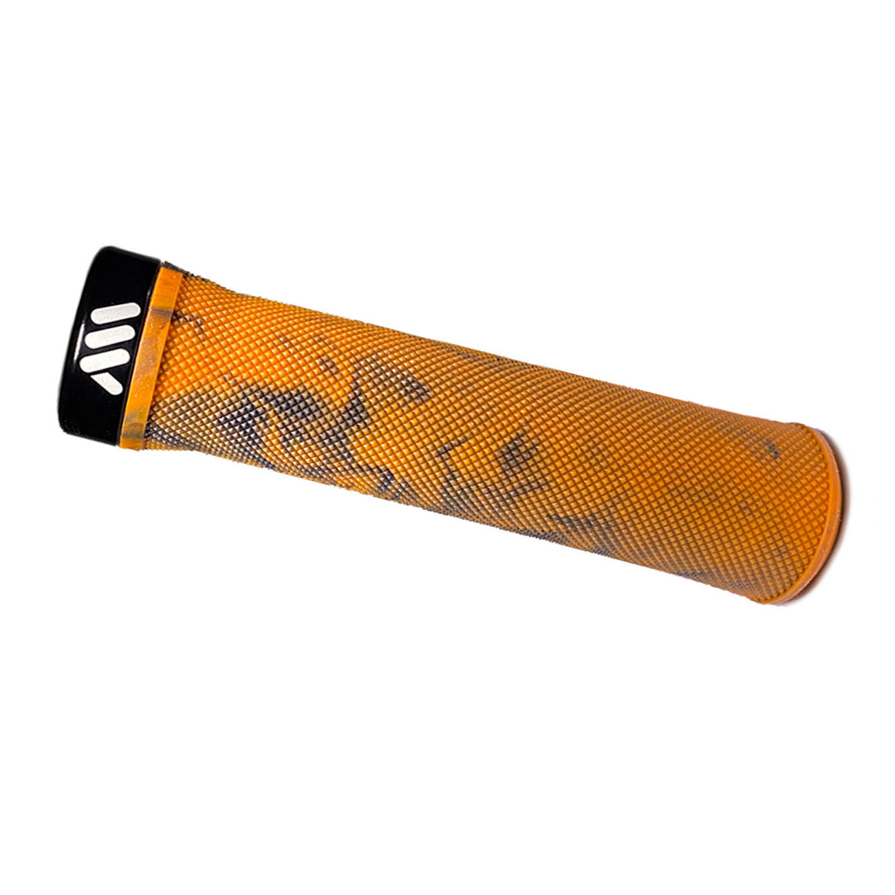 All Mountain Style BMX Bike Grips - Orange Camo Design for Enhanced Grip & Comfort | Ideal for BMX, Mountain Biking & Dirt Jumping