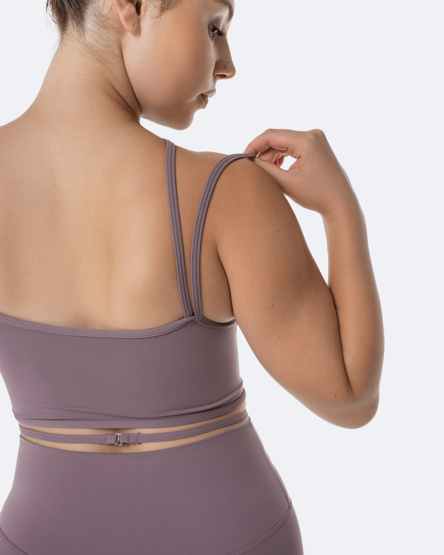 Elegant Dusty Pink Strappy Front Top for Women | Chic Summer Blouse | Perfect for Dates, Parties & Casual Outings