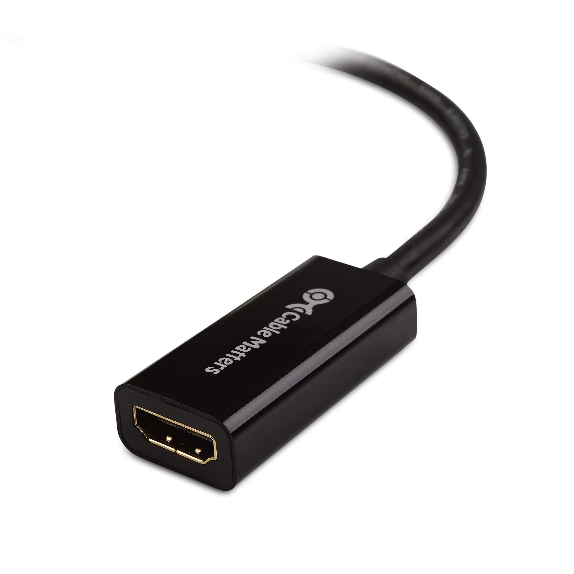Premium Certified DisplayPort to HDMI Adapter & HDMI Cable - 4K 60Hz Gold-Plated Connectors for PC, Laptop, Monitor, TV - Ideal for Gaming, Home Theater & Office Setup