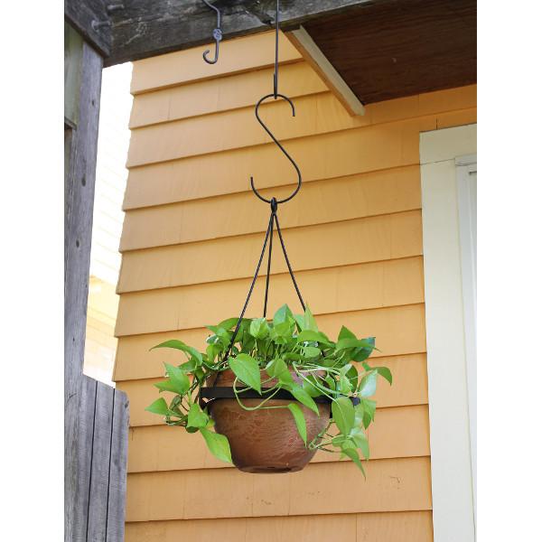 Lina Hanging Planters - Modern Indoor/Outdoor Flower Pots with Drainage Holes - Perfect for Home Decor, Balcony, Garden & Office Plants (Set of 3)