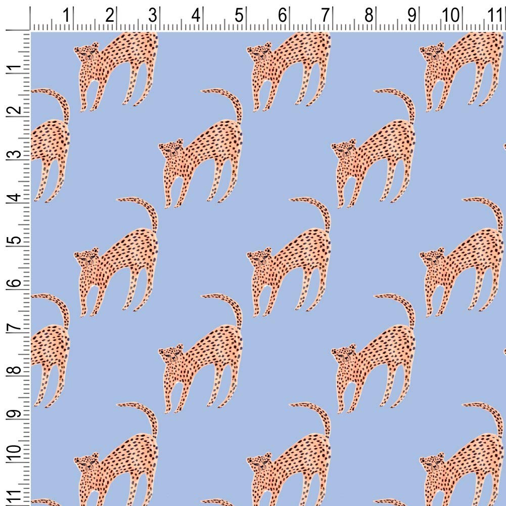 GRAPHICS & MORE Spiffy Cheetahs Gift Wrap Paper Rolls - Cheetah Print Wrapping Paper for Birthday, Christmas, Baby Shower & Party Gifts