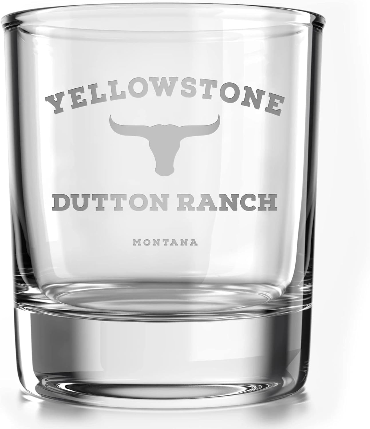 Yellowstone Dutton Ranch 5-Piece Whiskey Decanter Set with Glasses - Premium Gift Box Included | Perfect for Bourbon Lovers, Whiskey Tasting & Home Bar Decor