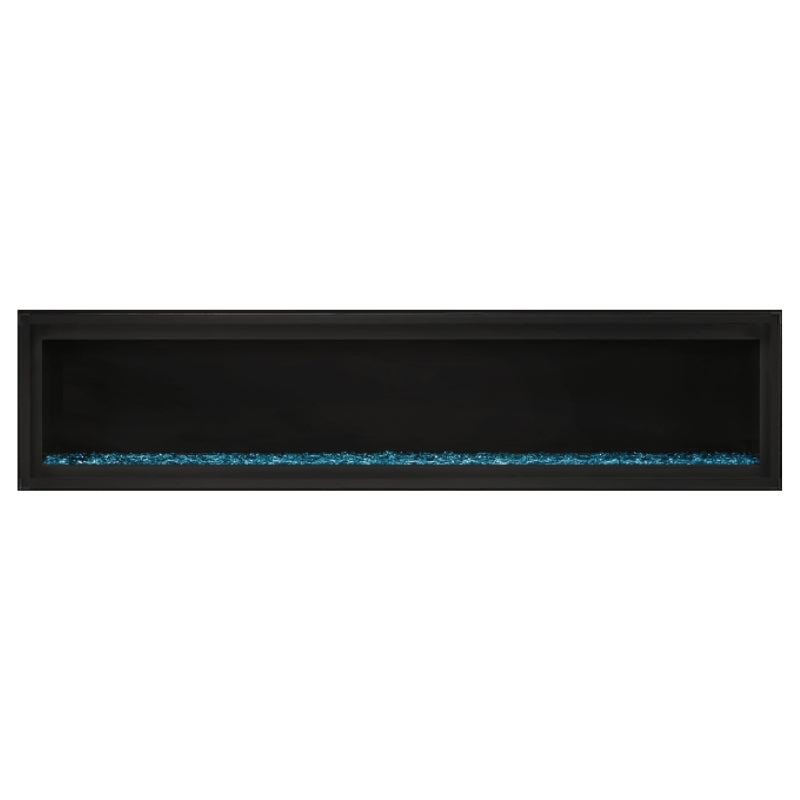 Napoleon Luxuria 74 Linear Direct Vent Gas Fireplace - LVX74NX | Modern Home Heating Solution for Living Rooms & Patios