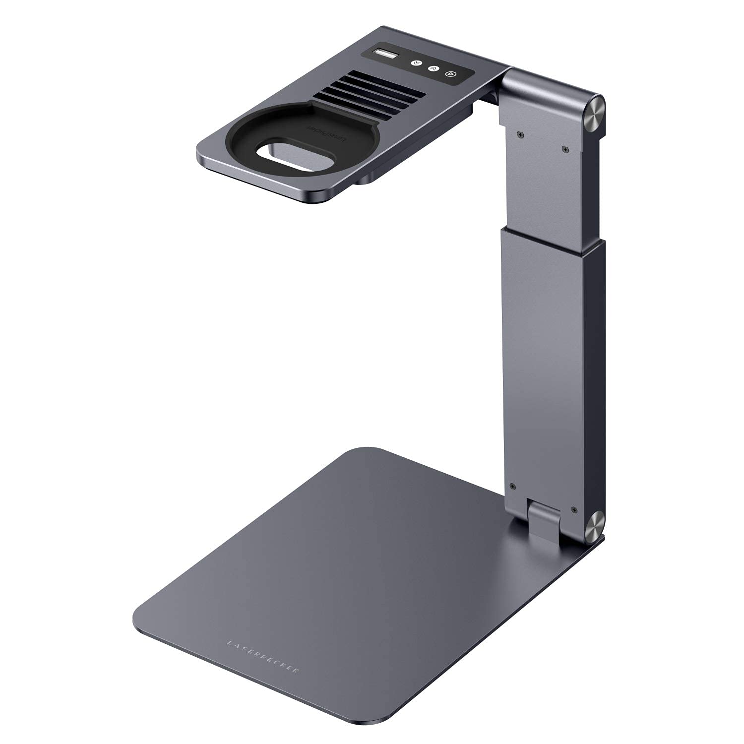 LaserPecker Electric Supporting Stand for L1/L1 Pro - Auto Focus Laser Engraver Accessory with Distance Adjustment | Portable & Foldable Design | Perfect for DIY Crafts, Wood Engraving & Metal Marking (Laser Unit Not Included)