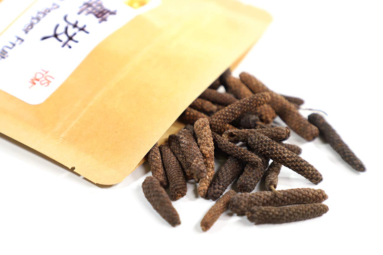 Premium Long Pepper Fruit (Piper Longum) - 4 oz | Authentic Bi Ba Herbal Spice for Cooking, Ayurveda & Wellness | Perfect for Soups, Stews & Herbal Remedies