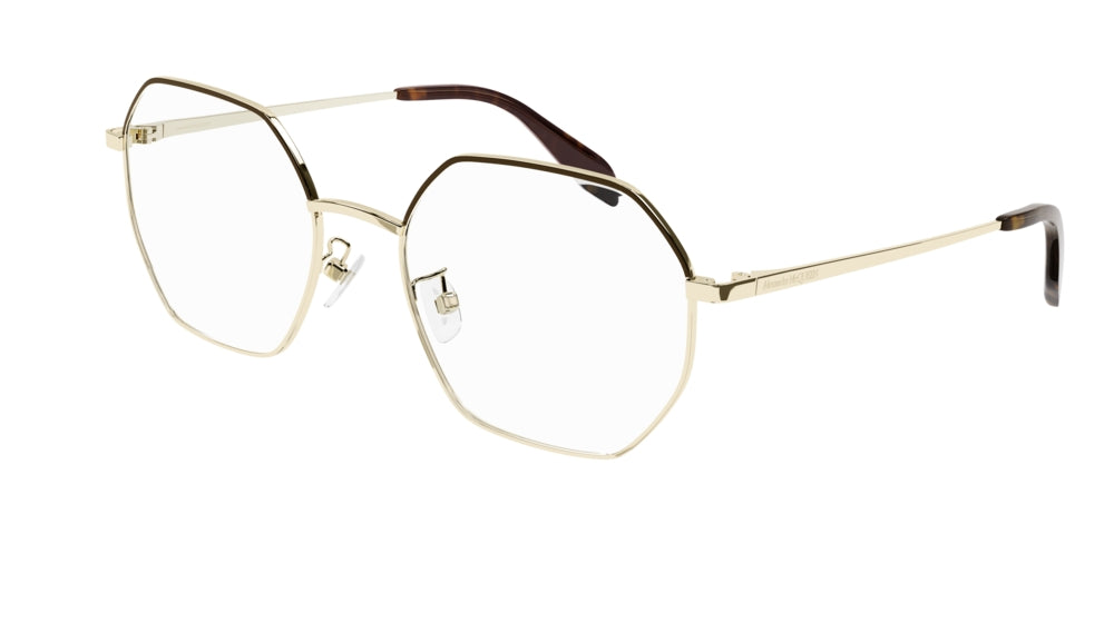 Alexander McQueen AM0338O Designer Eyeglasses for Women & Men - Stylish & Lightweight Frames for Fashion & Everyday Wear