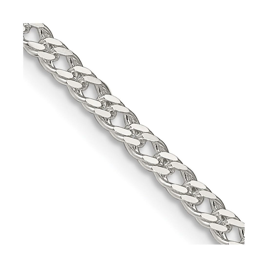 925 Sterling Silver Rambo Chain Necklace for Men & Women - Adjustable Lengths 14