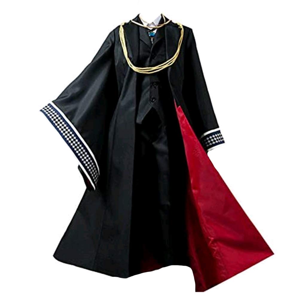 Gegexli Anime The Ancient Magus Bride Cosplay Costume - Elias Ainsworth Uniform Outfit for Halloween, Anime Conventions & Cosplay Events | Perfect for Halloween Parties, Comic Con & Roleplaying