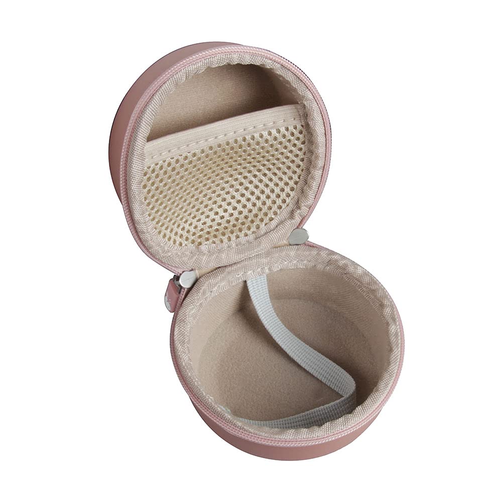 Hermitshell Hard Travel Case for XLEADER/Nubwo SoundAngel 2nd Gen 5W Touch Bluetooth Speaker - Rose Gold - Protective Cover for Outdoor, Travel & Home Use