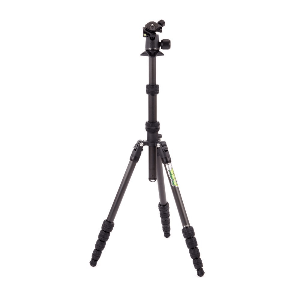 3 Legged Thing PUNKS Brian 2.0 Carbon Fiber Tripod - Lightweight Travel Tripod for DSLR Cameras, Perfect for Photography, Vlogging & Outdoor Adventures