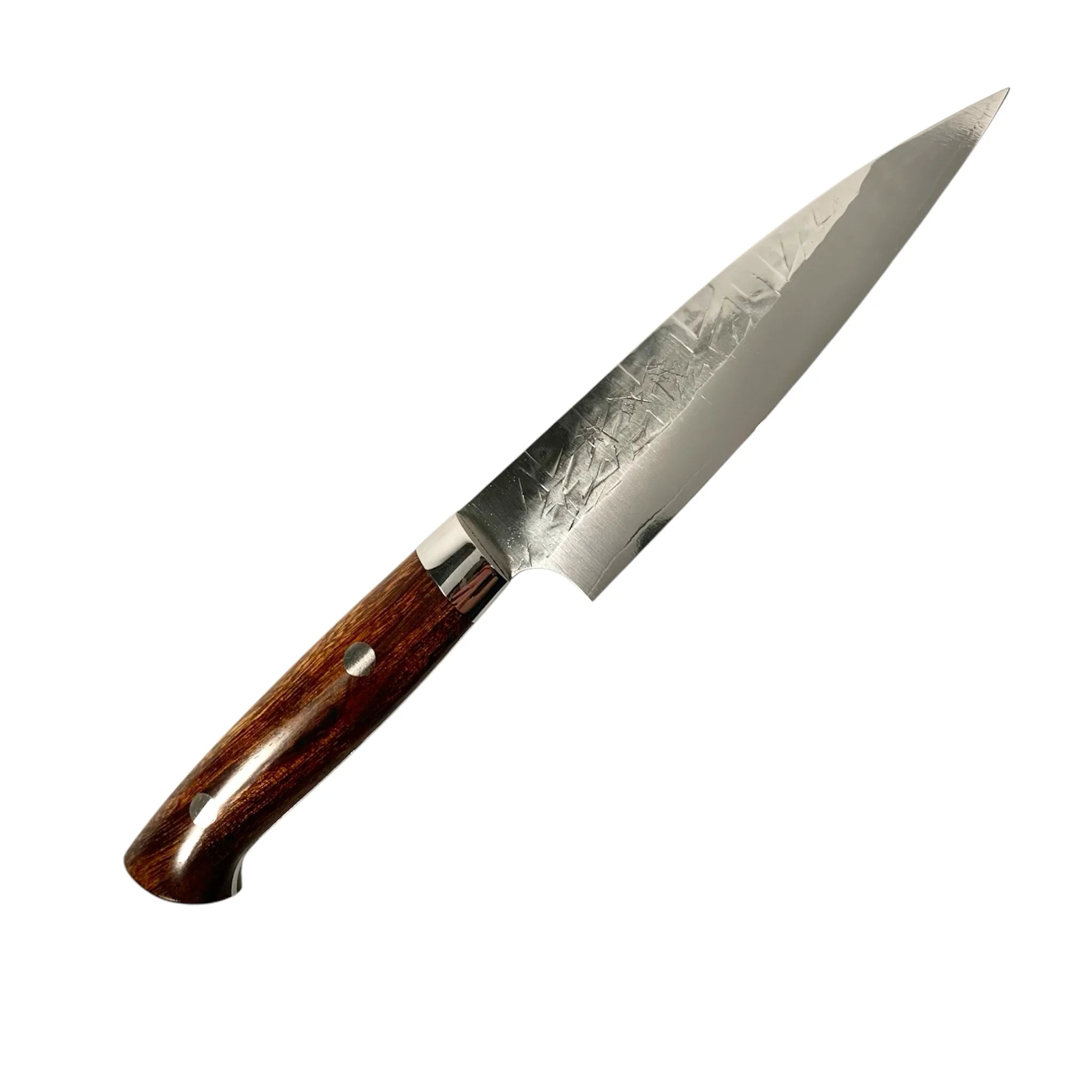 Takeshi Saji SRS-13 Petty Knife 130mm with Premium Ironwood Handle - Japanese Kitchen Knife for Precision Slicing, Chopping & Garnishing
