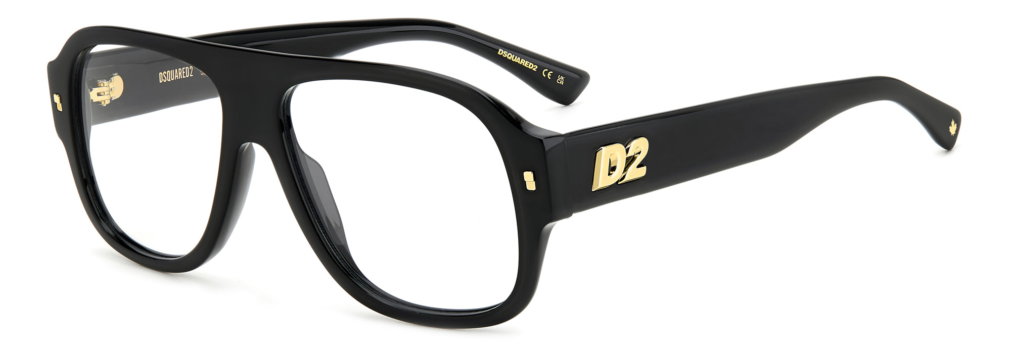 DSQUARED2 D2 0125 Sunglasses - Polarized UV Protection Aviator Style for Men & Women | Perfect for Driving, Beach, and Outdoor Activities