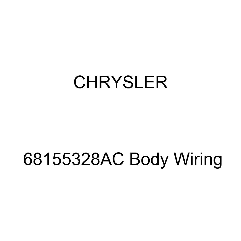 Genuine Chrysler 68155328AC Body Wiring Harness - OEM Replacement Part for Dodge Ram 1500 2500 3500 - Perfect for Electrical System Repairs & Upgrades