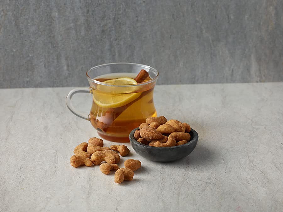 PLANTERS Cashews Cinnamon & Brown Sugar - Roasted Nuts, Sweet & Crunchy Snack, 5 Oz Resealable Bag - Perfect for Parties, Office Snacks & Healthy On-the-Go Treats