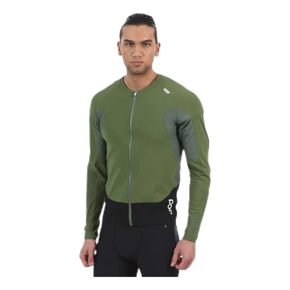 POC Resistance Pro Enduro Long Sleeve MTB Jersey - Septane Green - XLarge Size - Perfect for Mountain Biking & Enduro Racing