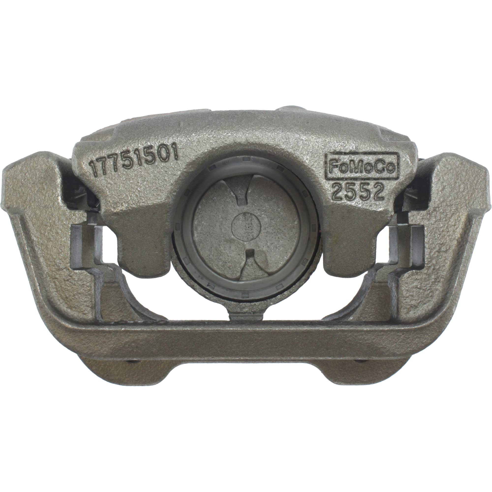 Centric 141.61563 Semi-Loaded Brake Caliper Assembly - Includes Housing, Bracket, Cable Guide, Lever & Spring | Perfect for Car Brake System Repair & Maintenance