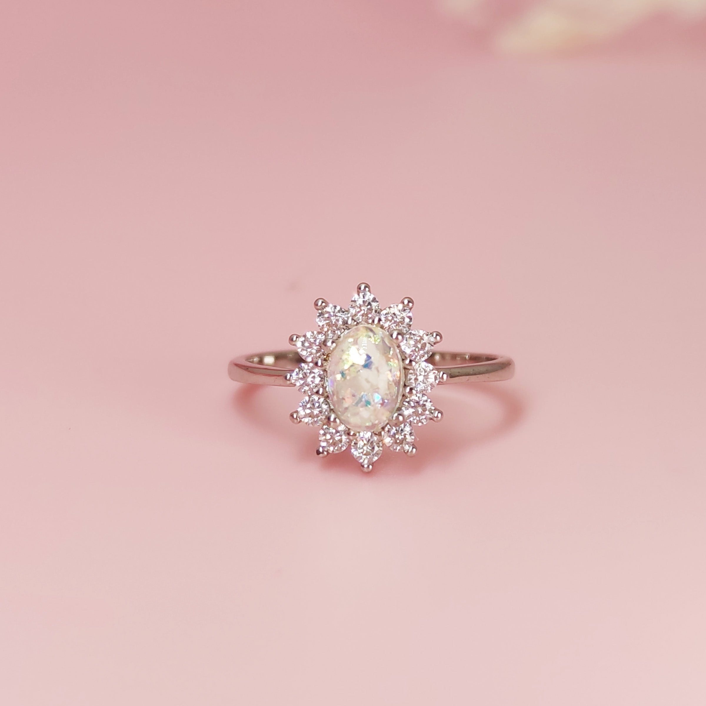 Ashes Treasure Memorial Ring - Handcrafted Keepsake Jewelry for Loved Ones | Perfect for Remembrance, Funeral, or Memorial Gifts
