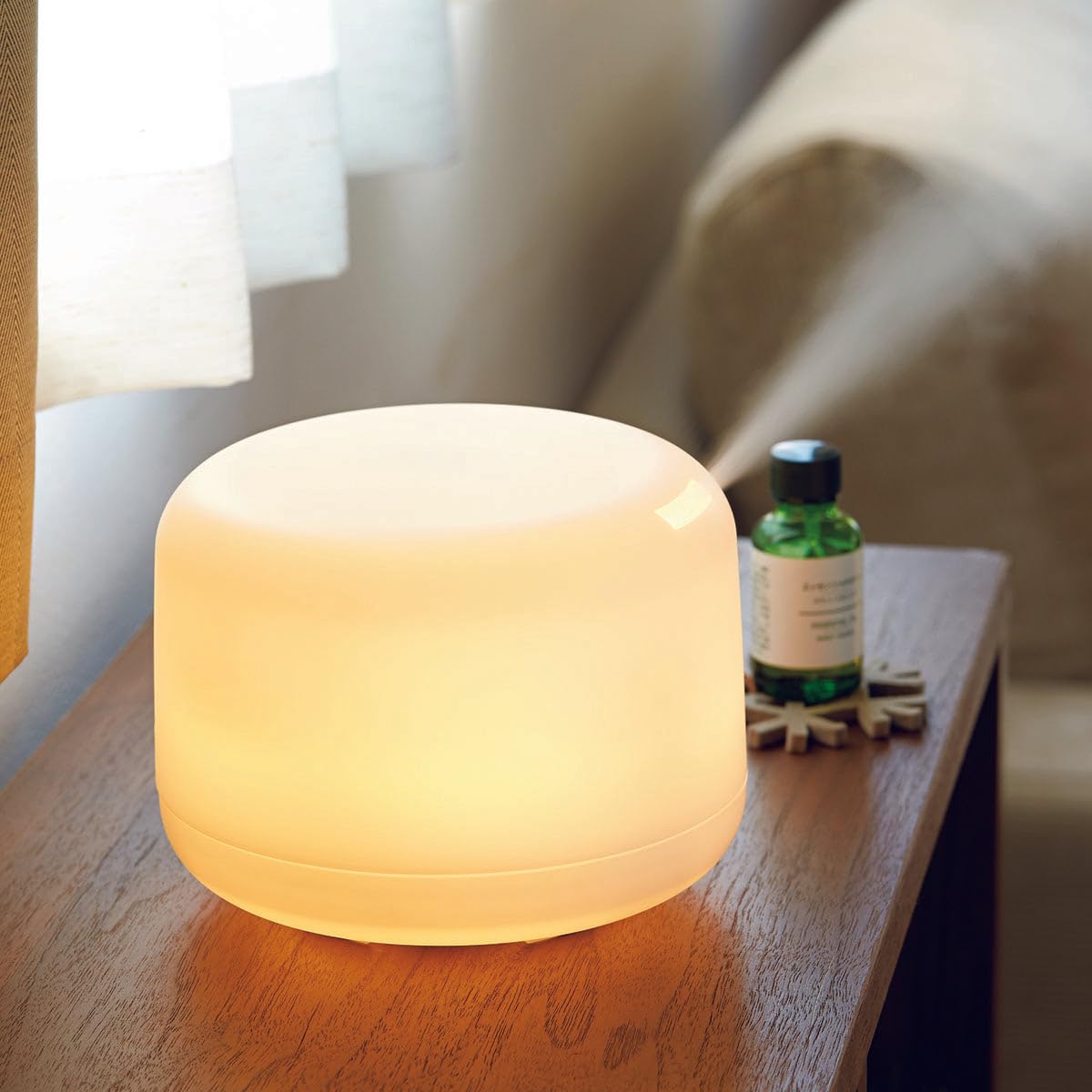 Premium Ultrasonic Aroma Diffuser - 500ml Large Essential Oil Diffuser for Home, Office, Yoga & Spa - Quiet Humidifier with 7 Color LED Lights & Auto Shut-Off