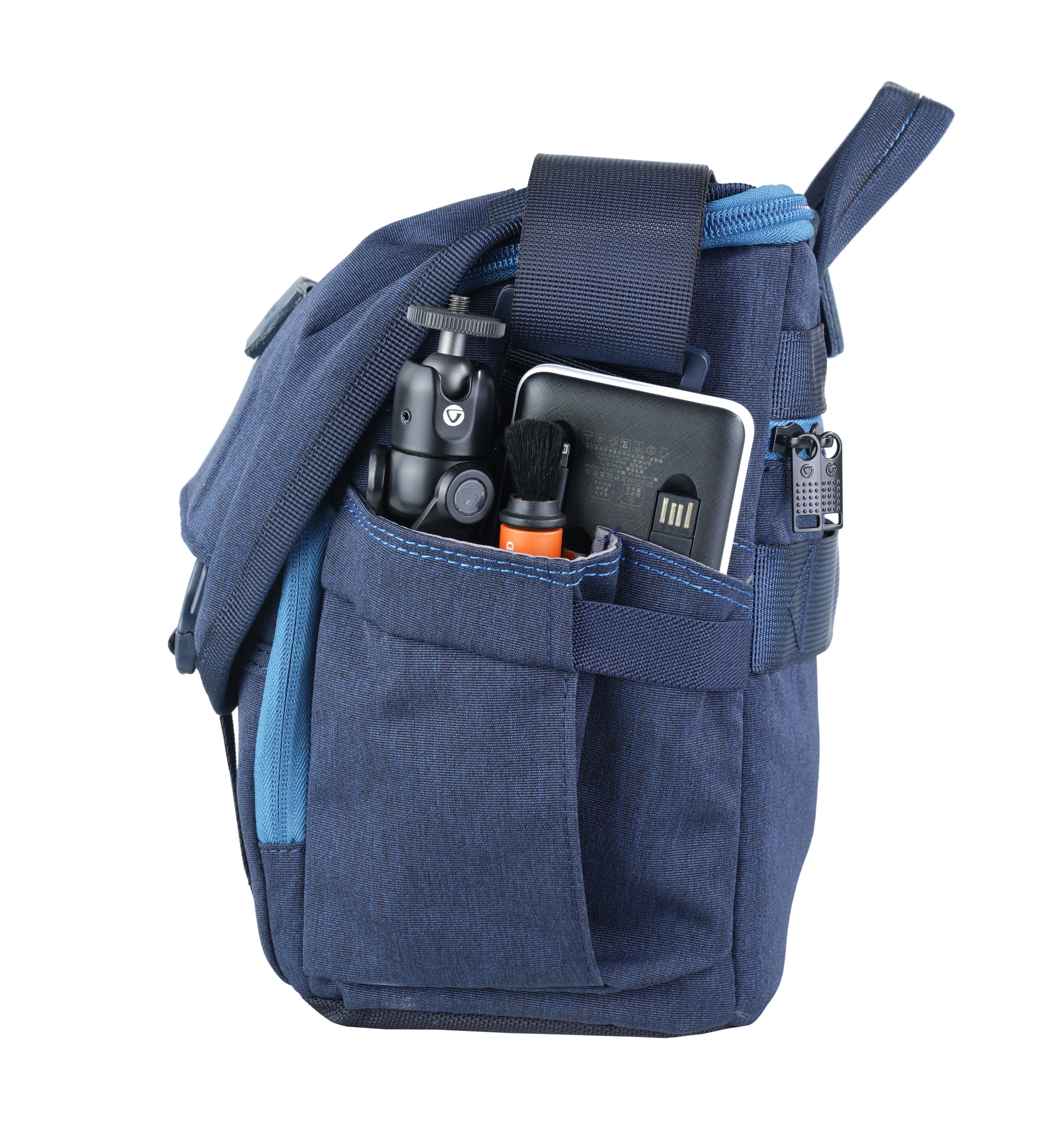 VEO Range 32M NV Navy Blue Waterproof Messenger Camera Bag - Perfect for Travel, Photography & Outdoor Adventures