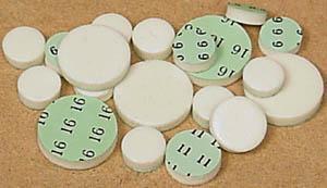 Premium 10.5mm Green Back Clarinet Pads - Medium Size for Professional Woodwind Instrument Repair & Maintenance | Perfect for Band, Orchestra & Music School Use