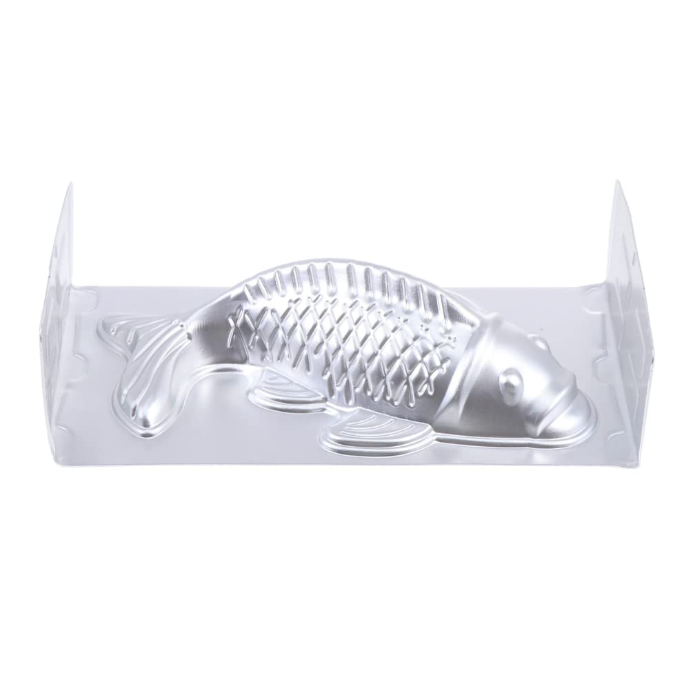 Luxshiny 3D Fish Carp Shaped Cake Mold - Aluminum Alloy Baking Pan for Fondant, Cake Decorating & Baking | Perfect for Birthday Cakes, Wedding Desserts & DIY Baking Projects