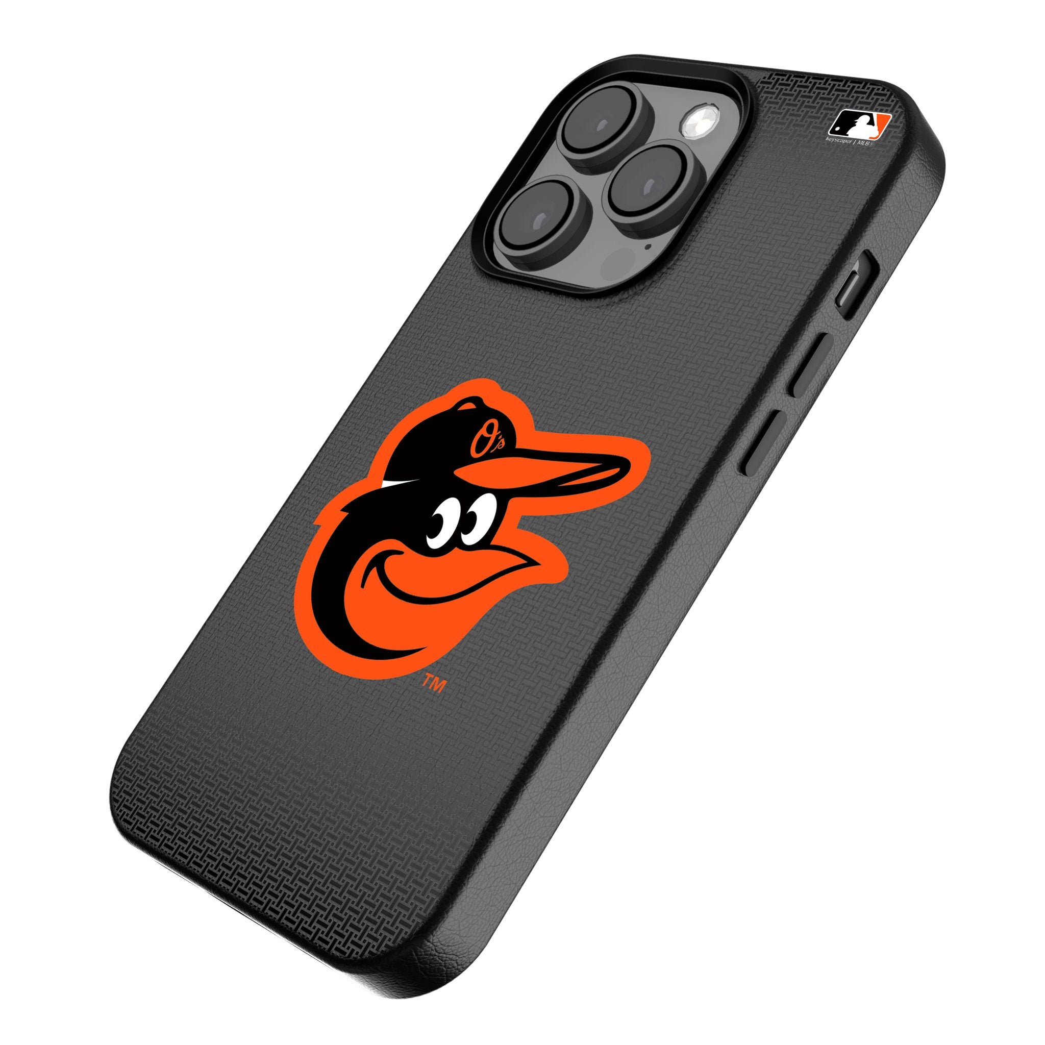 Baltimore Orioles Linen MagSafe Compatible Phone Case for iPhone 14/13/12 Pro Max - Slim Protective Cover for Baseball Fans, Perfect for Game Days & Everyday Use