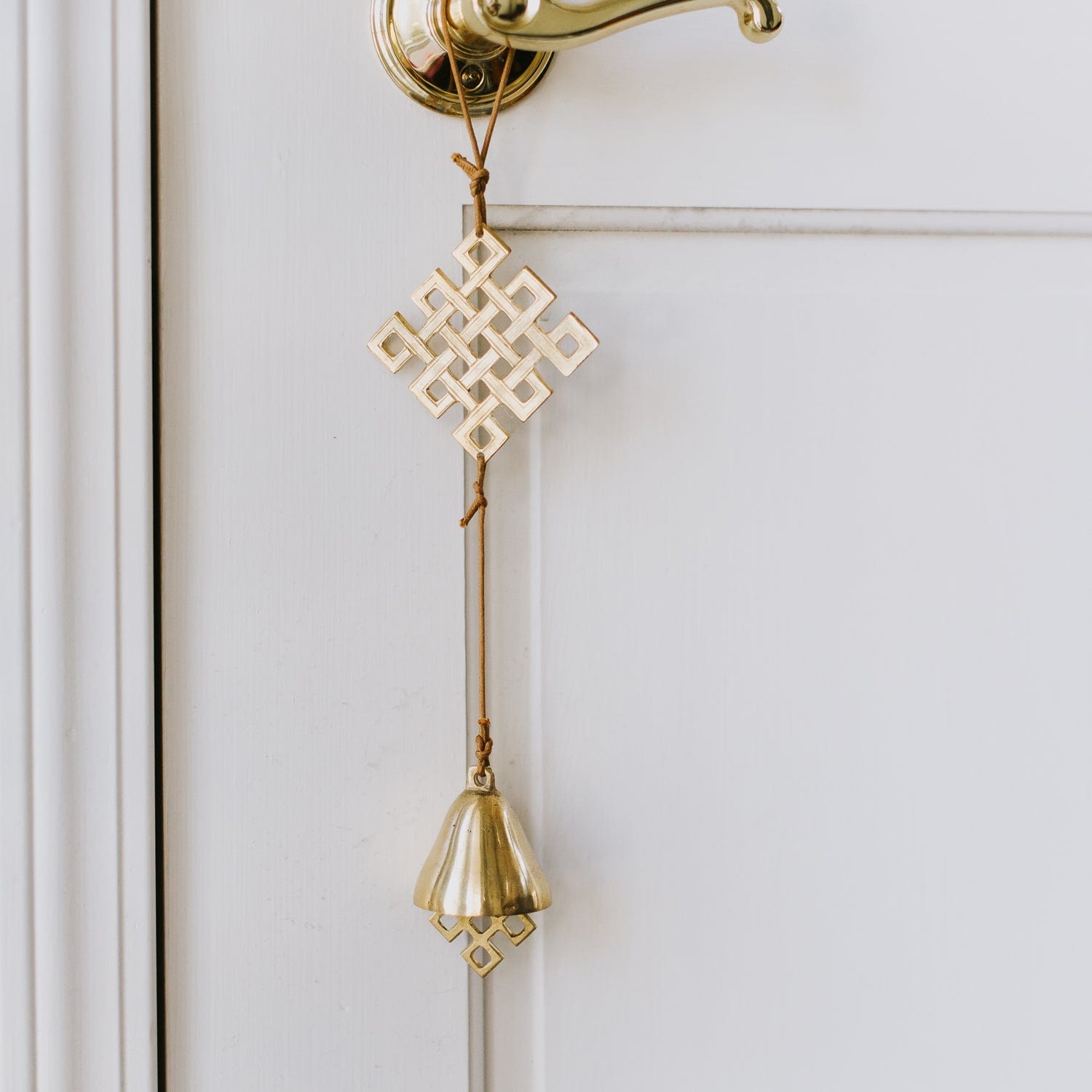Ancient Symbols Wind Chime - Handcrafted Feng Shui Door Chime for Home & Garden Decor - Perfect for Porch, Patio, and Meditation Spaces