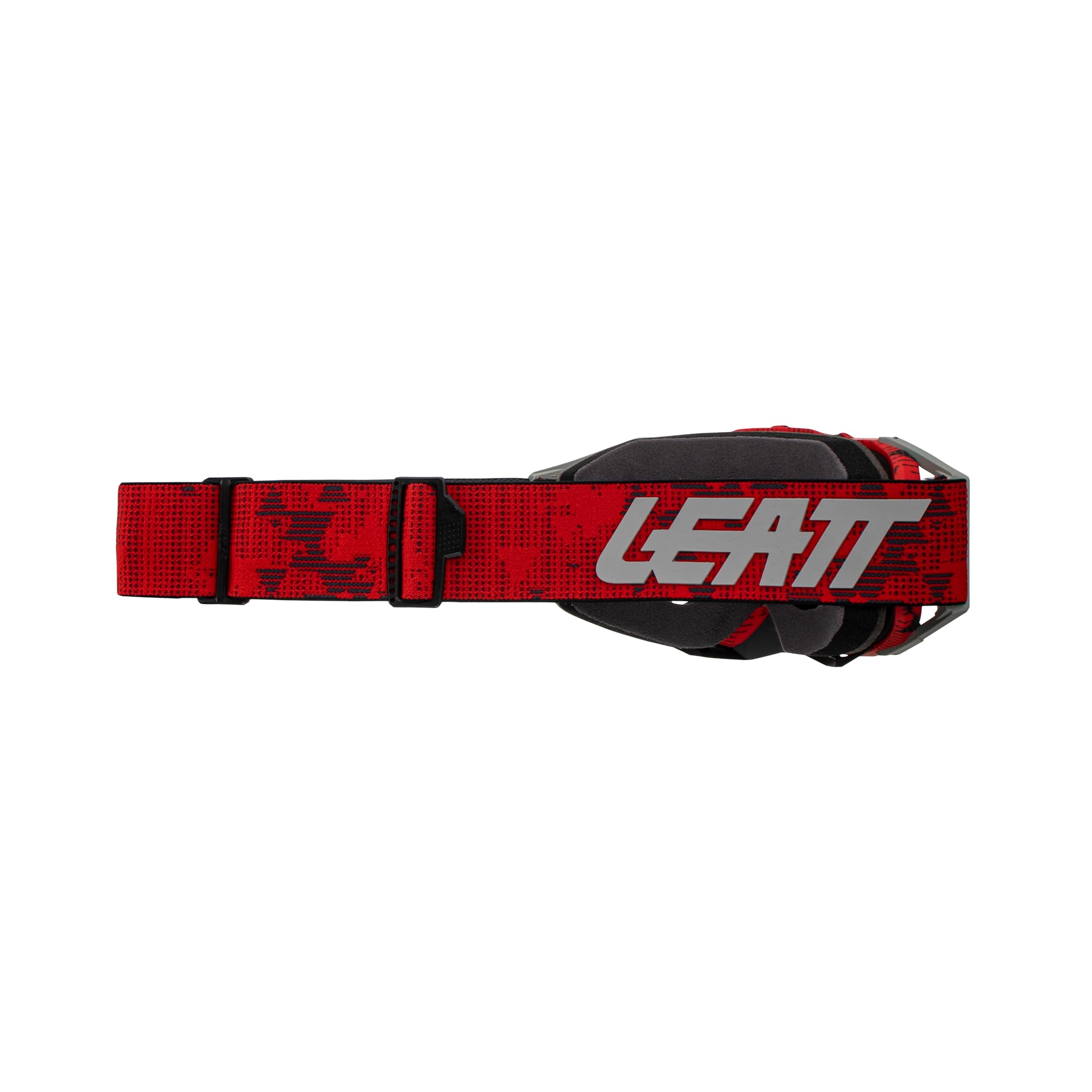 Leatt Goggle Velocity 6.5 Enduro JW22 - Red Clear Lens 83% VLT - Dirt Bike, Motocross & Off-Road Riding Goggles for Maximum Protection