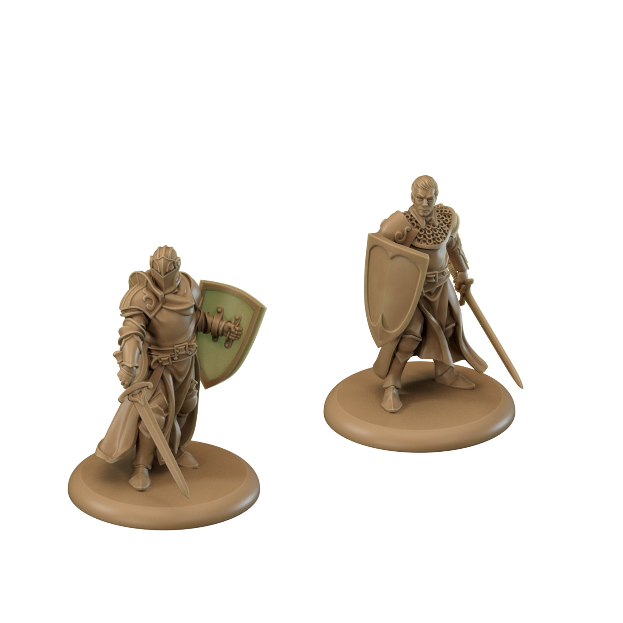 Golden Company Swordsmen - Premium Collectible Medieval Knight Figures for Display & Gifts - Perfect for Home Decor, Gaming Scenes & Fantasy Collections