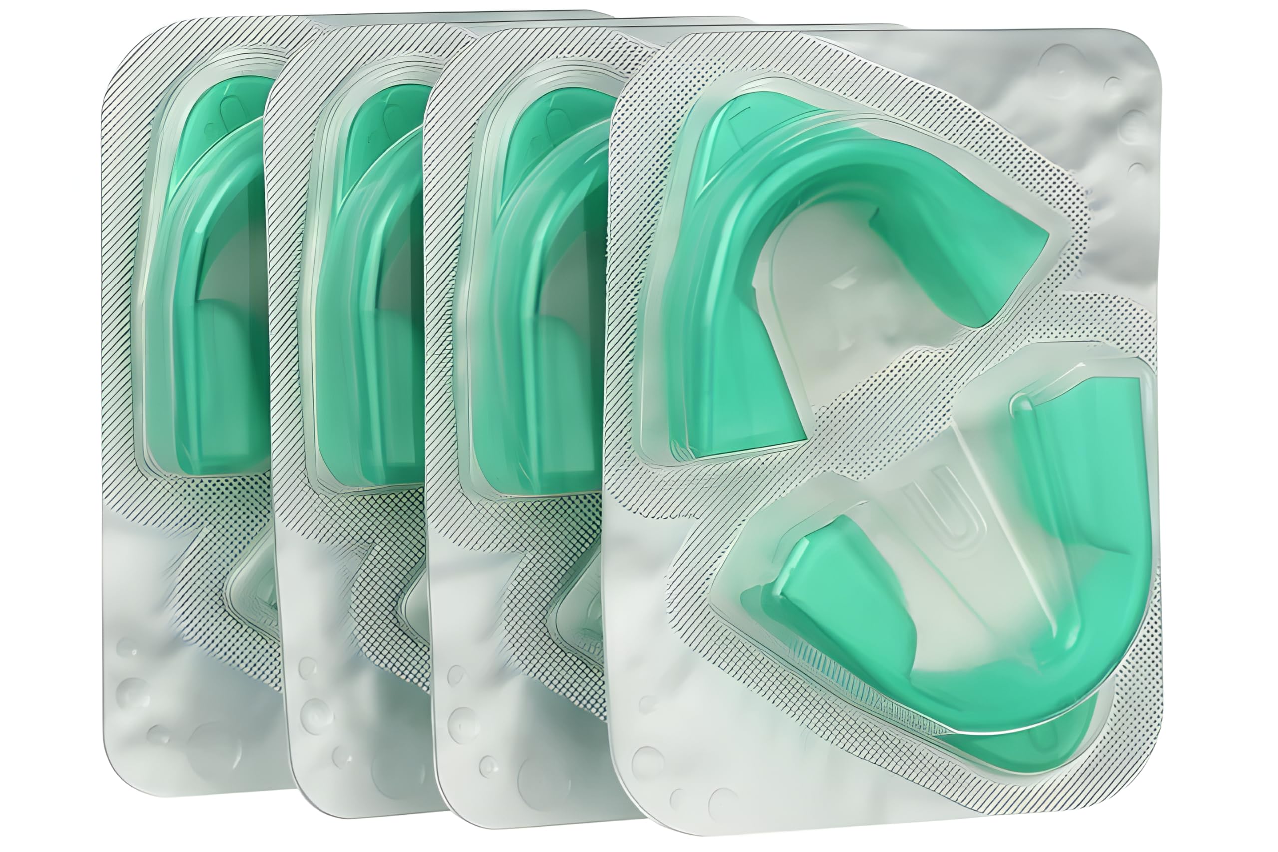 Opalescence Go Teeth Whitening Trays - 15% Hydrogen Peroxide Prefilled Whitening Strips (4 Treatments) - Cool Mint Flavor - Professional Dental Grade Whitening Kit by Ultradent - Perfect for Home Use, Travel & Special Occasions