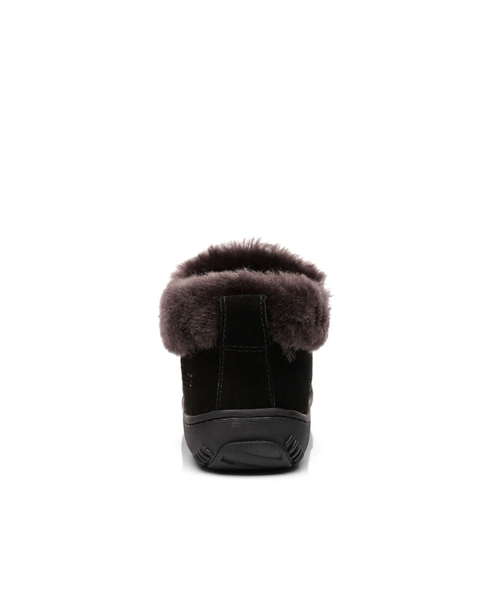 Women's UGG Daily Slippers - Cozy Indoor/Outdoor House Shoes with Soft Fleece Lining for Winter Comfort - Perfect for Lounging at Home, Running Errands & Cold Weather Wear
