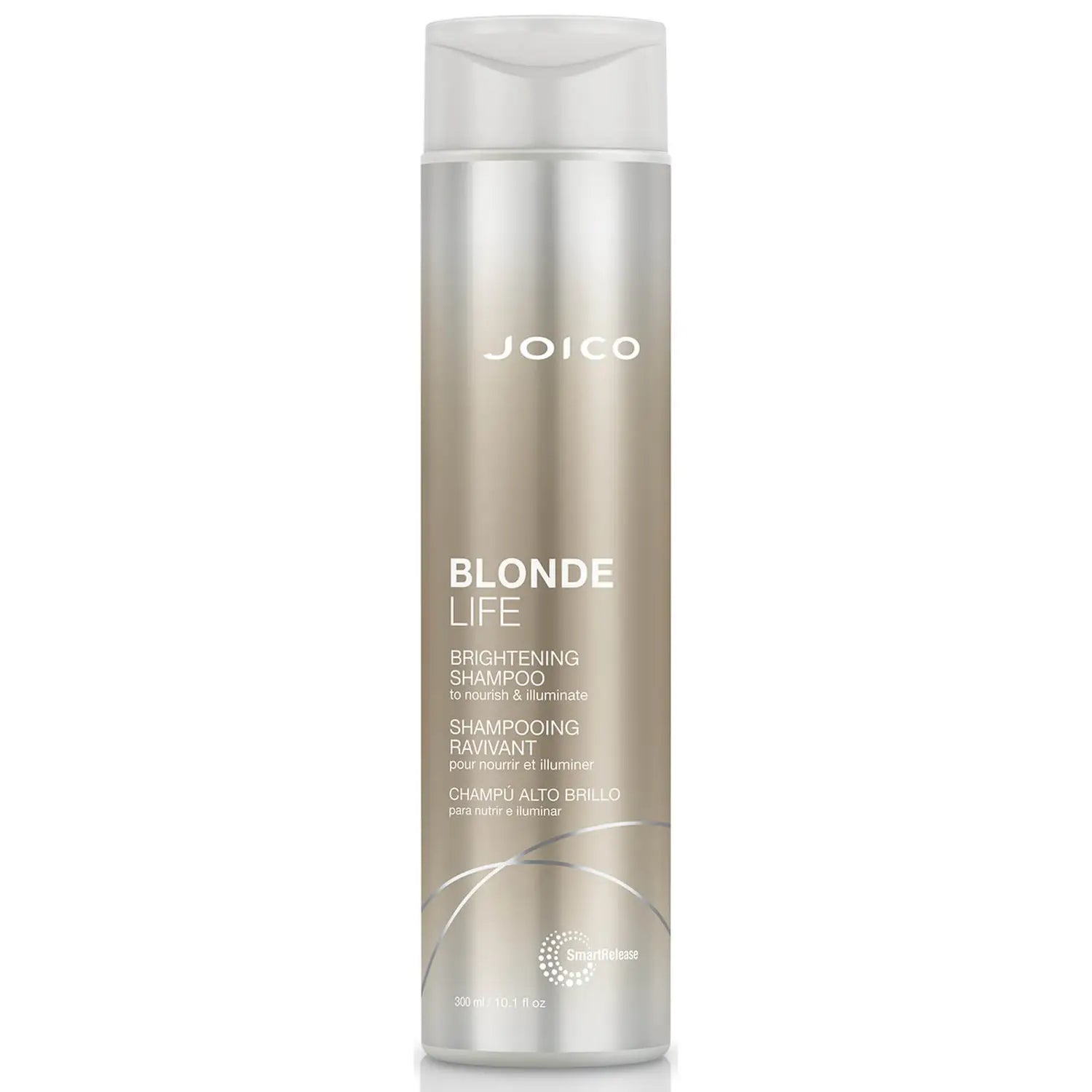 Joico Blonde Life Brightening Shampoo for Blonde & Highlighted Hair - Purple Shampoo to Tone Brassiness & Enhance Shine - Perfect for Color-Treated & Bleached Hair at Home or Salon
