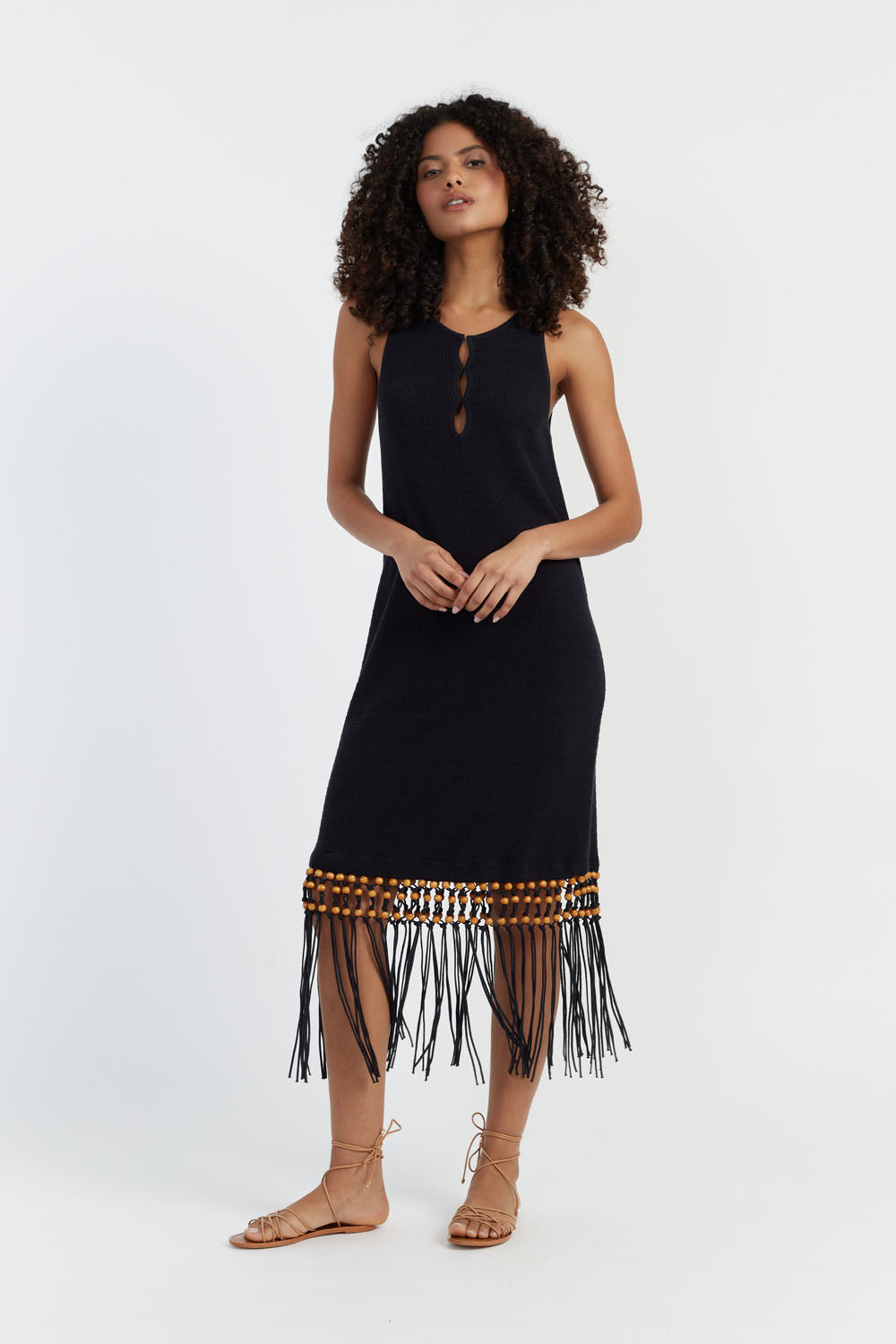 Black Laura Whitmore Beaded Evening Dress for Women - Elegant Party Gown for Prom, Cocktail, Wedding & Special Occasions