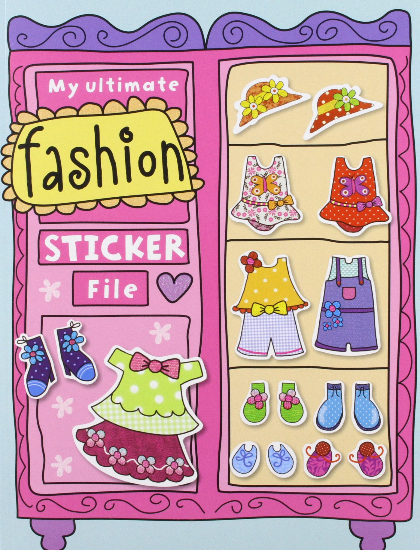 My Ultimate Fashion Sticker File - 500+ Premium Decorative Stickers for Scrapbooking, Journals & DIY Crafts - Perfect for Teens, Planners & Creative Projects