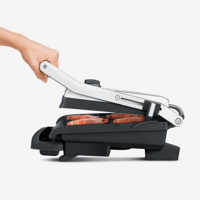 Breville The Panini Grill - Stainless Steel Panini Press & Sandwich Maker for Home & Restaurant Use - Perfect for Grilled Cheese, Paninis & More