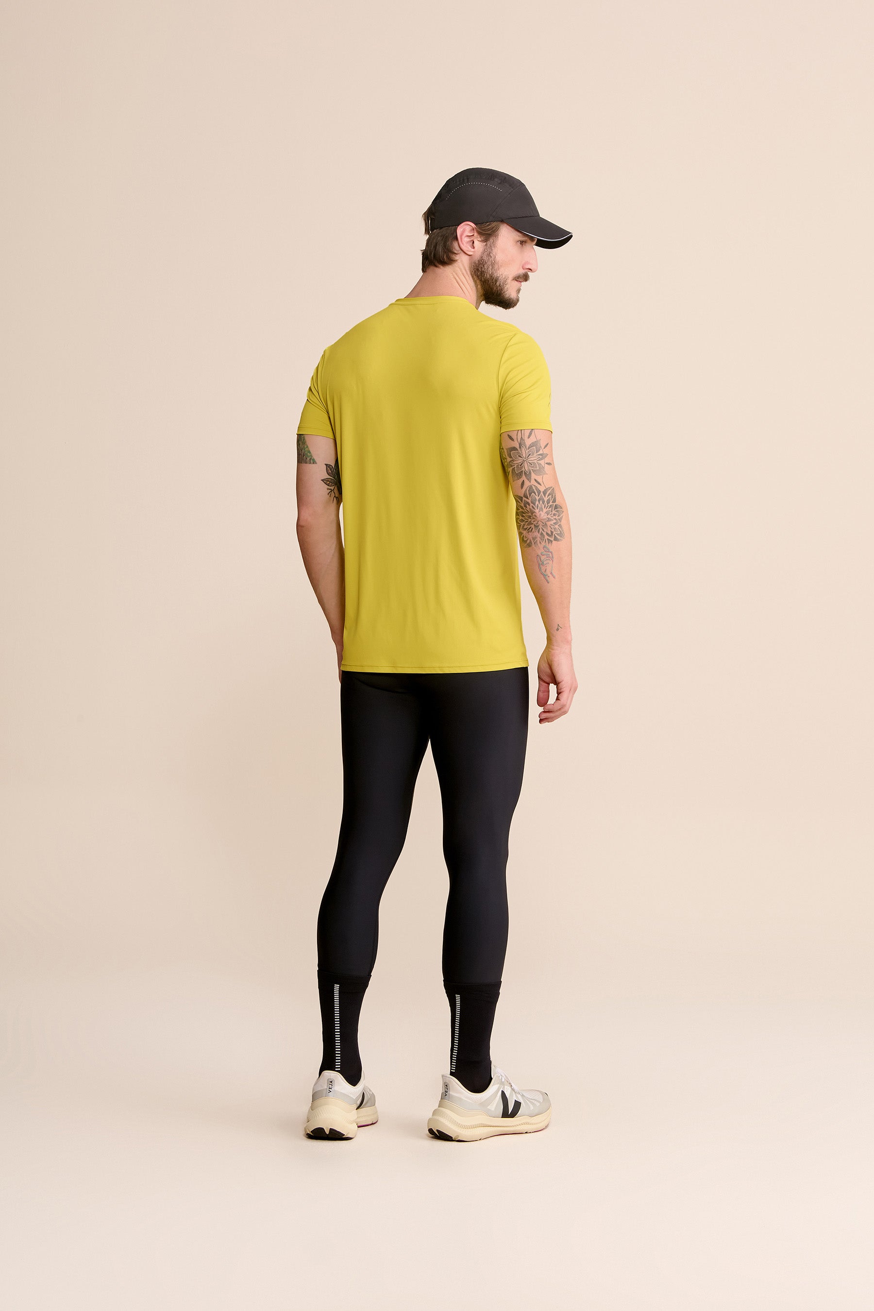Men's BioStretch Reflex Comfort T-Shirt - Breathable & Stretchy Casual Tee for Gym, Workout, and Everyday Wear