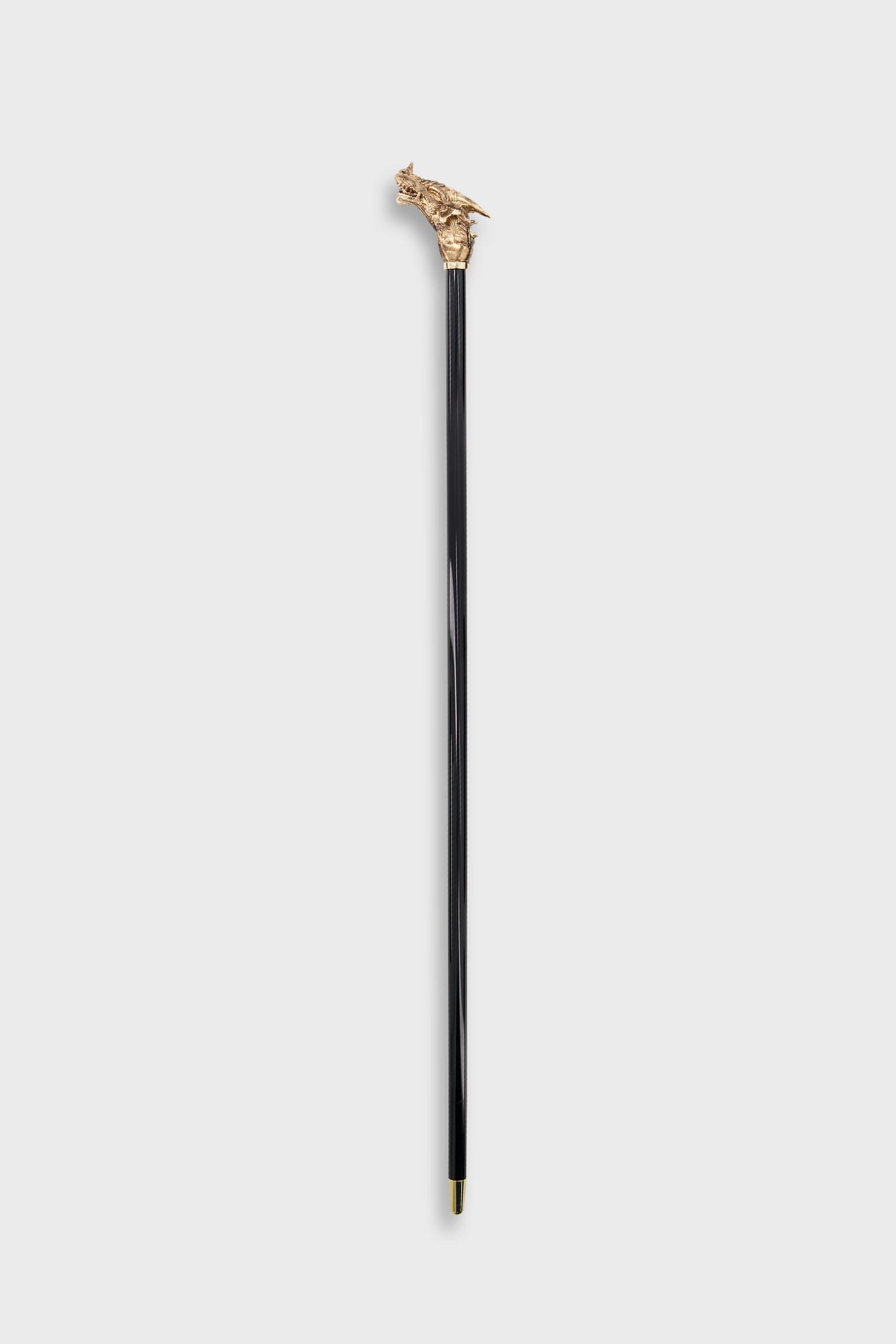 Pasotti Premium Black & Gold Dragon Walking Cane - Elegant Fashion Cane for Men & Women, Luxury Mobility Aid for Weddings, Parties & Formal Events