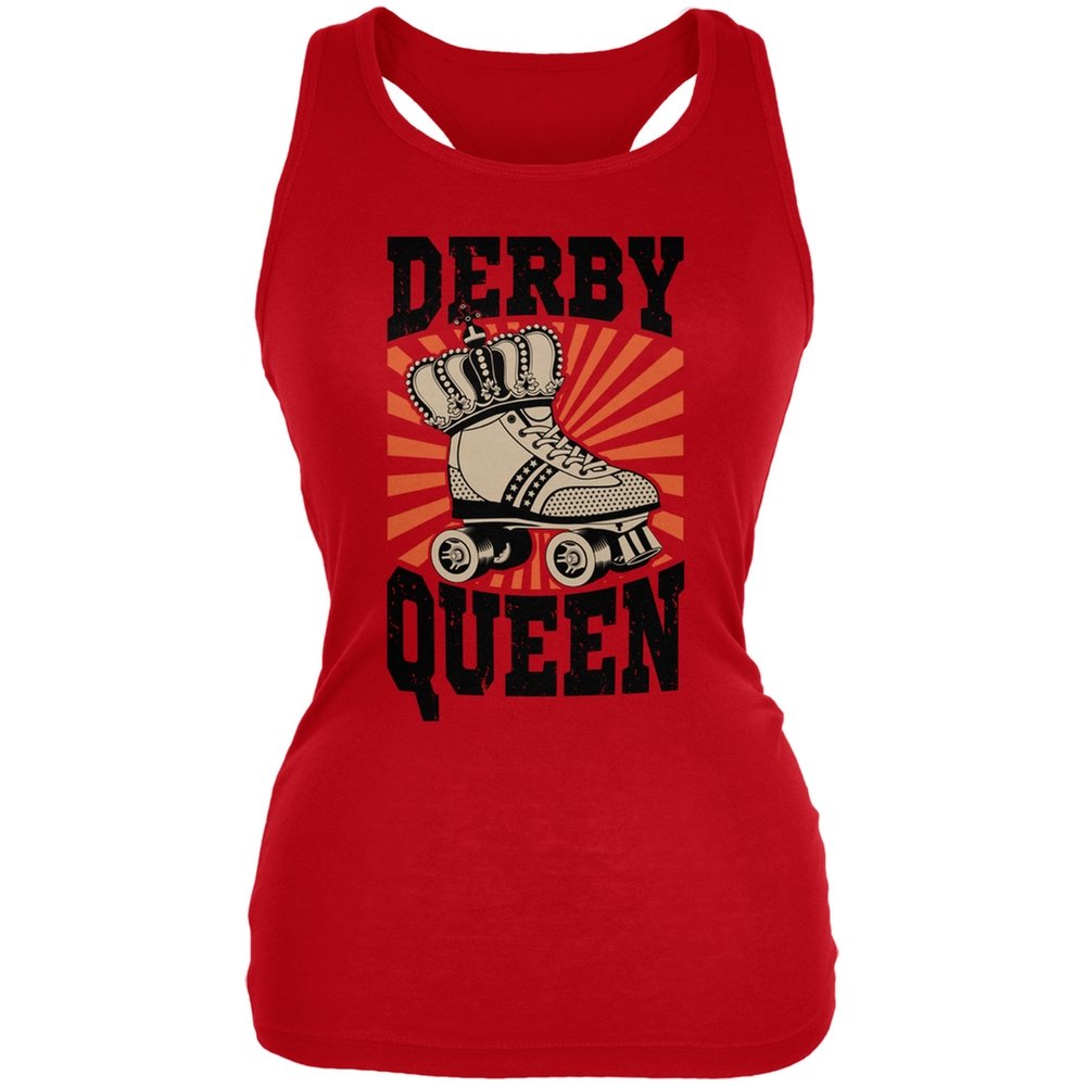 Roller Derby Queen Juniors Soft Tank Top for Girls - Breathable Comfort Fit Sports Top for Skating, Dance, and Casual Wear