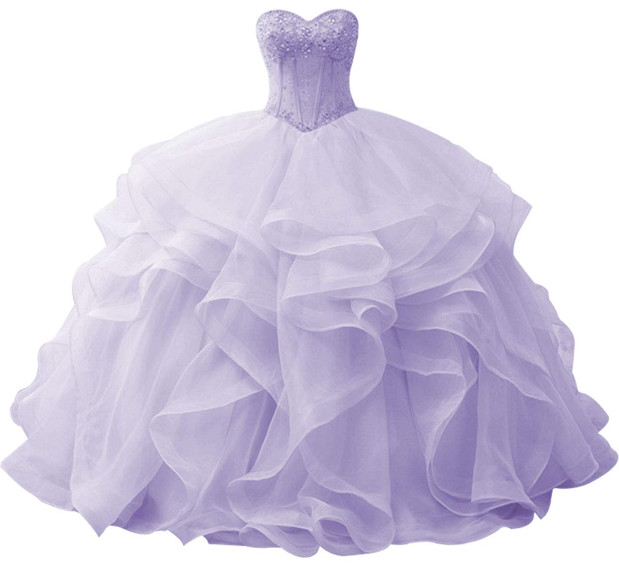 JAEDEN Elegant Strapless Prom Dress Ball Gown with Ruffles - Perfect for Quinceañera, Homecoming, and Formal Evening Events