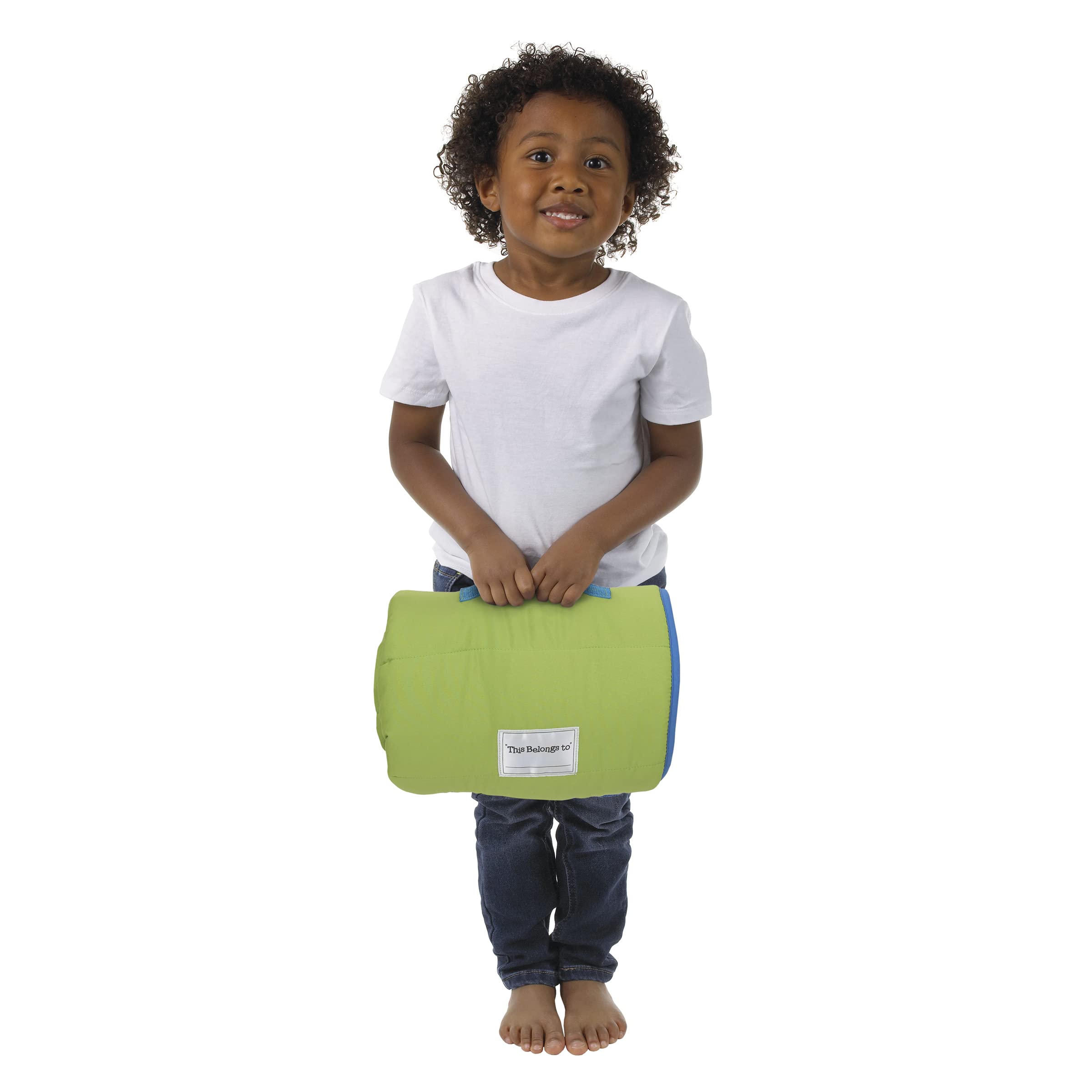 NOJO Toddler Nap Mat - Soft & Comfortable Portable Sleeping Mat for Daycare, Preschool & Travel - Machine Washable & Lightweight for Kids Ages 2-5
