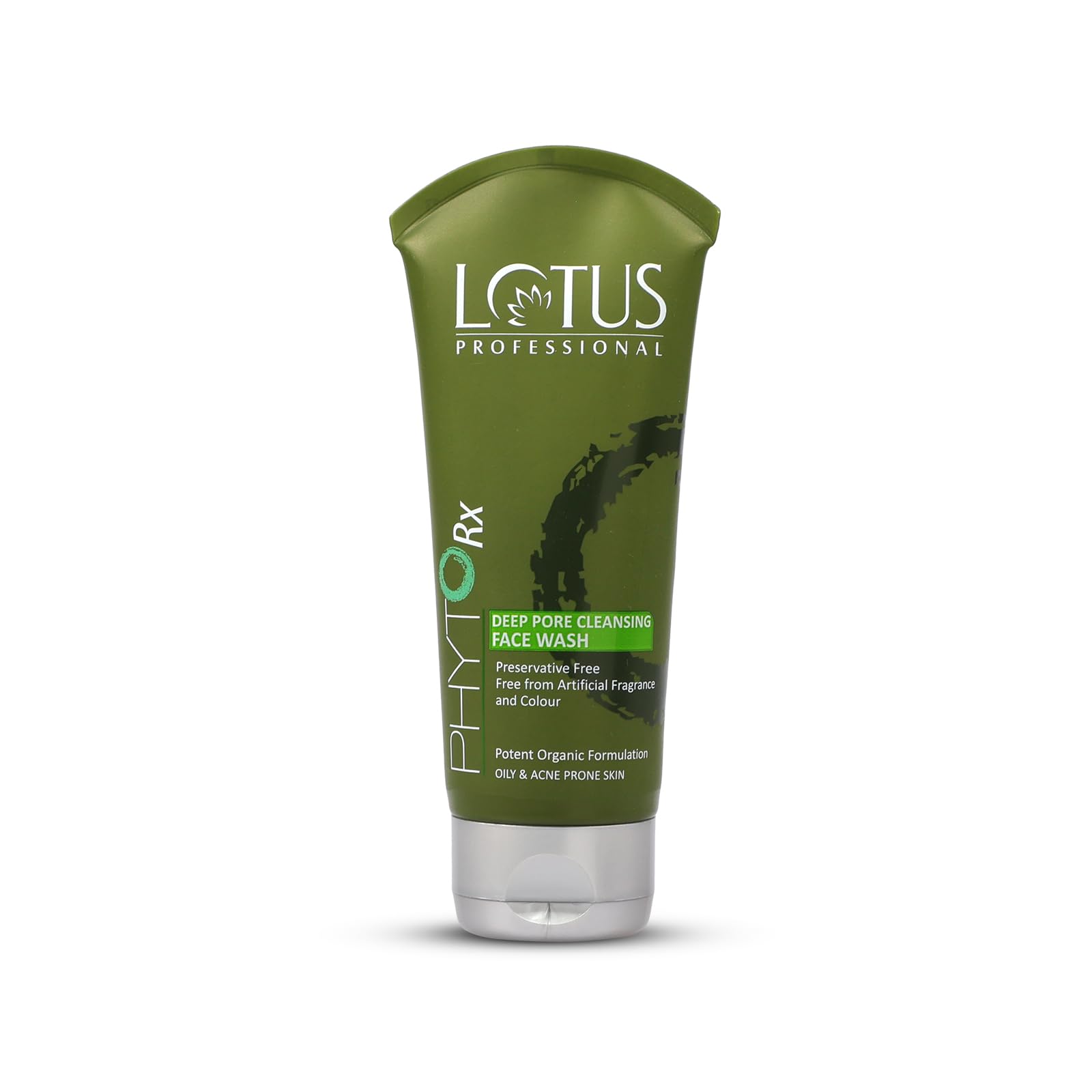 Lotus Professional PhytoRx Deep Pore Cleansing Face Wash - Blackhead & Acne Control, Oil-Free Daily Facial Cleanser (80g) | Gentle Exfoliating for Oily & Combination Skin | Perfect for Morning & Night Skincare Routine