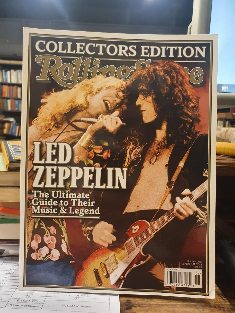 Rolling Stone Led Zeppelin Collectors Edition - Jimmy Page & Robert Plant: Ultimate Music Guide & Legendary Story | Perfect for Rock Fans & Music Collectors