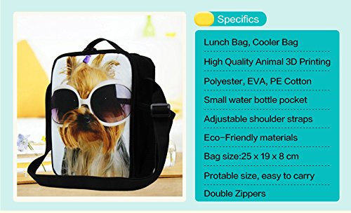 Insulated Lunch Box Cooler Bag for Kids & Adults - Reusable Galaxy Printed Lunch Bag for School, Work, Picnics & Outdoor Activities